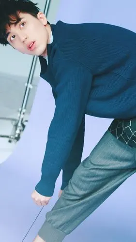 许魏洲 杂志拍摄 可爱魏