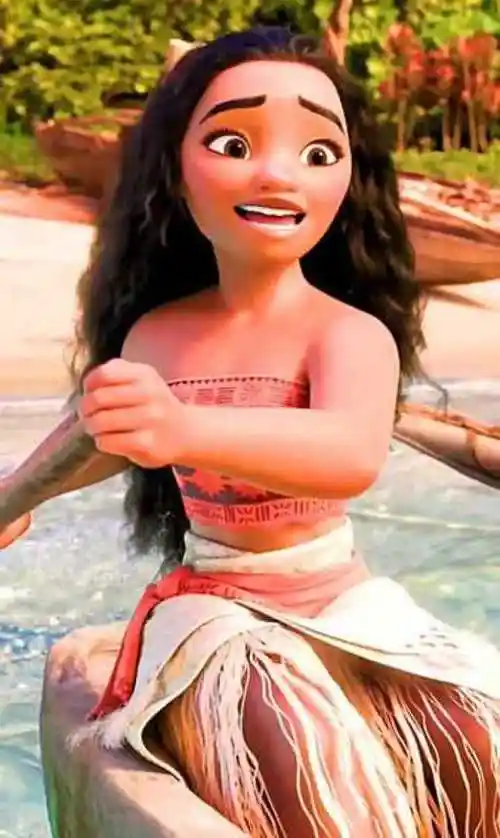 海洋奇缘莫阿娜是我最喜欢的一个公主了