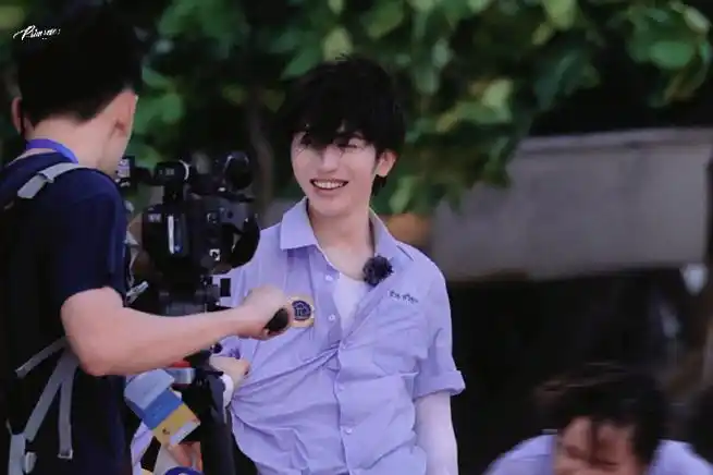 奔跑吧校服路透##蔡徐坤泰国路透