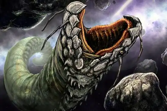 恐怖的外星生物太空蛞蝓长达900米上百万公斤重