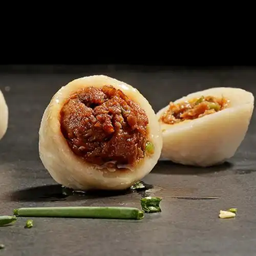 海霸霸王包心鱼丸500克速冻夹心火锅丸子关东火锅丸类