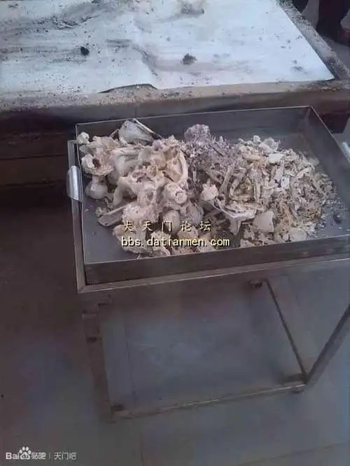 人死后就是一堆灰了珍惜生命火化现场