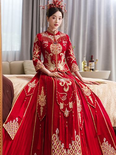 新娘礼服婚纱古装