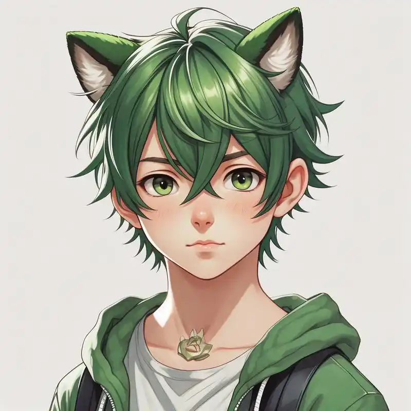 04二次元帅气正太猫耳头像05