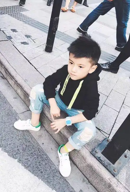 小学生合适剃的发型集合 阳光帅酷的男孩短发展示