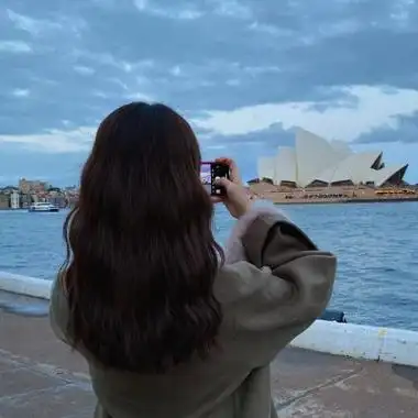 小清新简单小众背影女生头像 2023高级爆火微信背影女头合集_女生头像