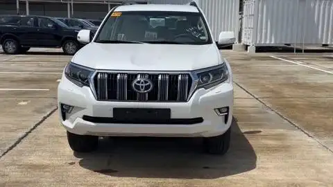 2023款丰田普拉多vx到货实拍,全面了解后,才知道啥叫霸气!