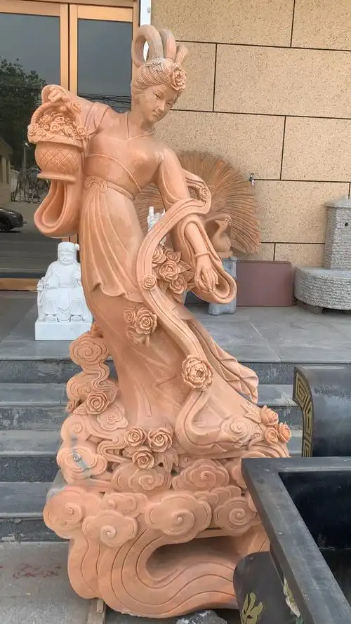 大理石石雕仙女雕塑