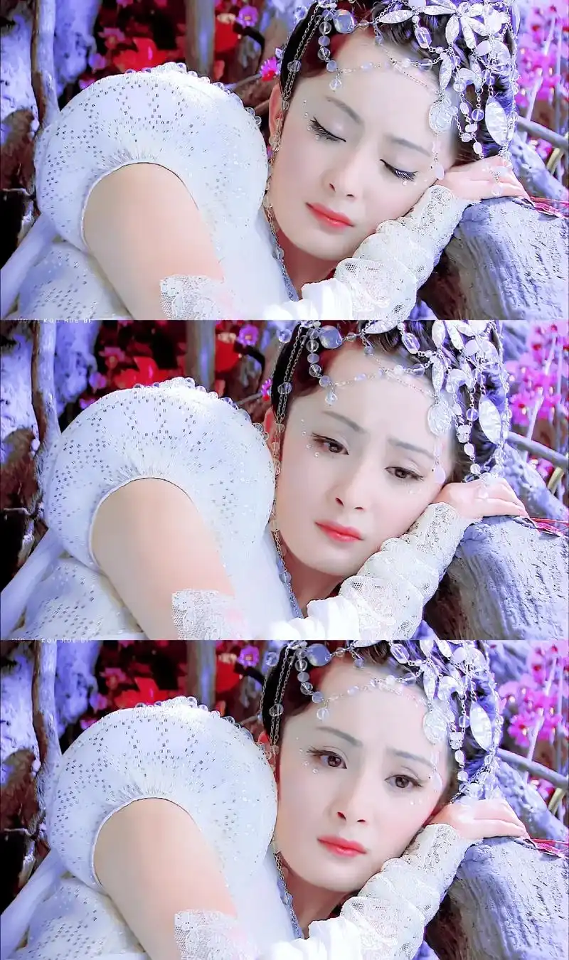 杨幂 #夕瑶 咫尺天涯,莫矢莫忘.养护神树的女神,飞蓬在神 - 抖音