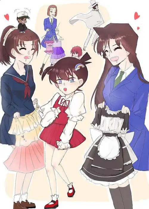 有关于某柯小朋友的女装沙雕脑洞.