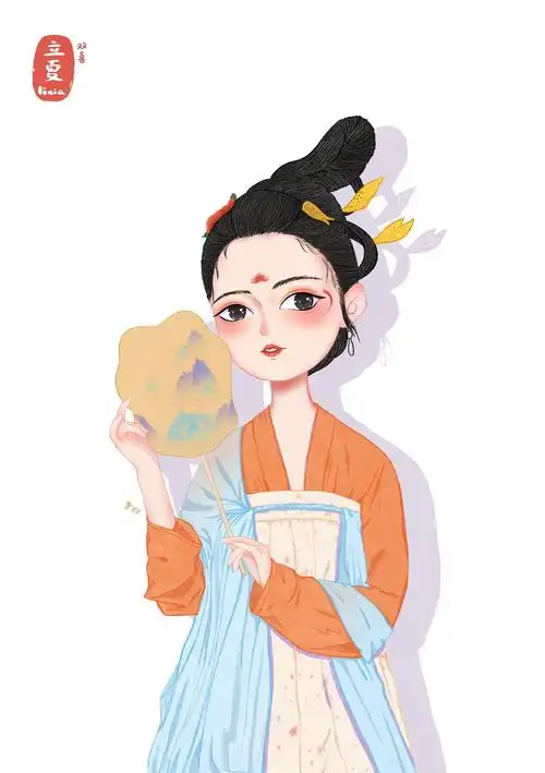 插画练习 | 汉服