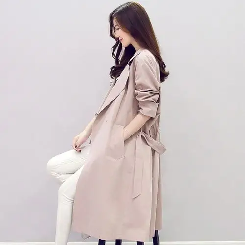 原来穿风衣的女人如此洒脱!