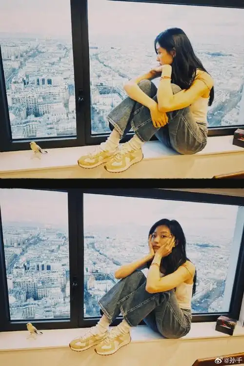 孙千的马甲线好明显