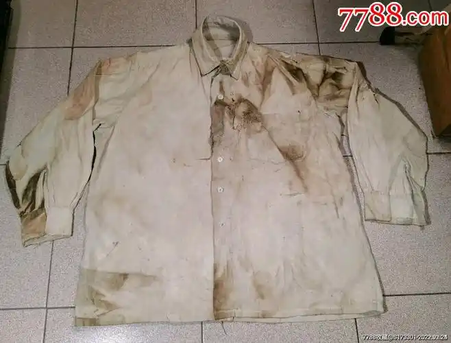 劳动裤,裤子补丁褪色有破￥489品99工装收藏,老工装裤,裤子,有补有