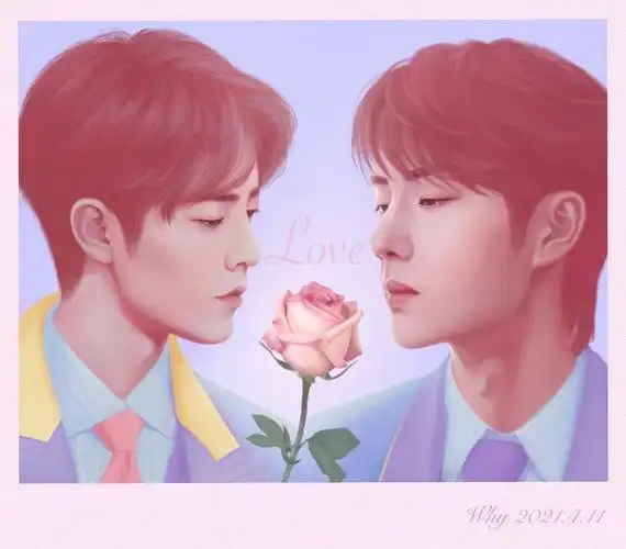 肖战王一博手绘练习