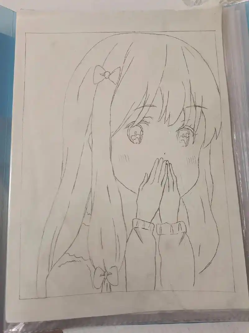 日常瞎画 姑娘的漫画人儿 - 抖音