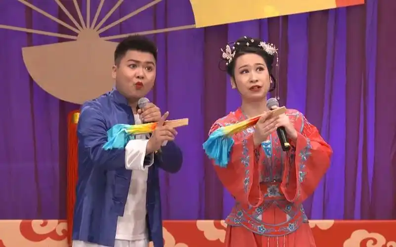 赵家班东北传统二人转《刘三姐上寿》选段 演员:金玉,蓝野_哔哩哔哩