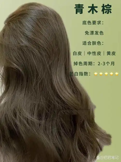 掉色过程也很好看 时尚感十足敲百搭 苔绿色 北极星绿 青木棕 青棕色