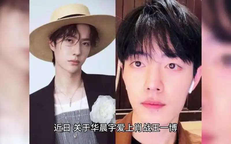 华晨宇爱上肖战王一博伤心哭了,两位明星备受争议
