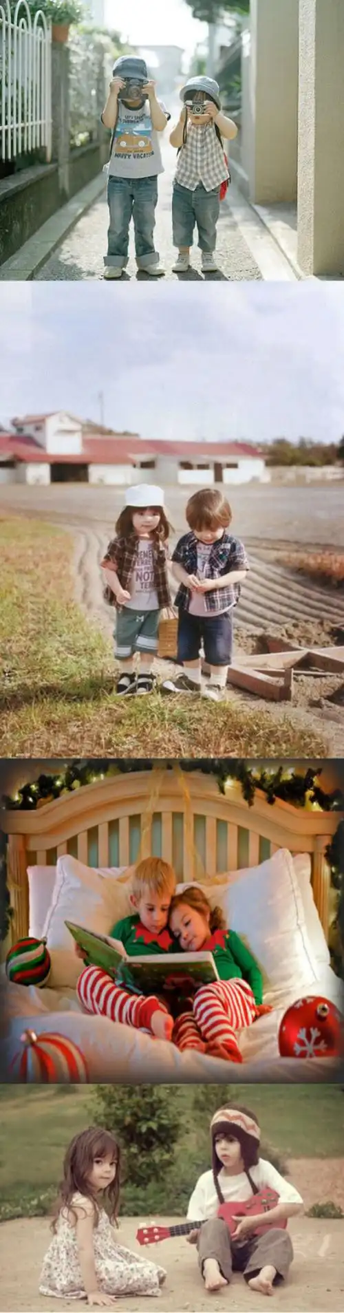 双胞胎兄妹-堆糖,美好生活研究所