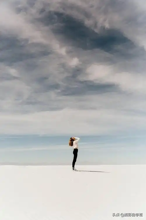 案例四:注意头部背景这是一个老生常谈案例,我们要知道拍摄风景人像的