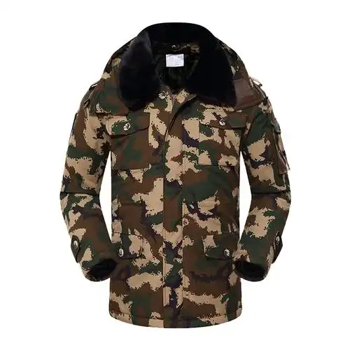 国产 军大衣 迷彩大衣 武冬款大衣07 荒漠迷彩服 迷彩作训服 175