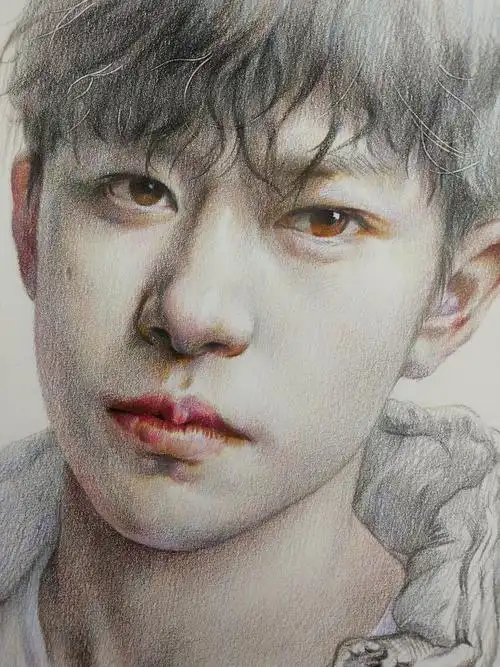 彩铅易烊千玺