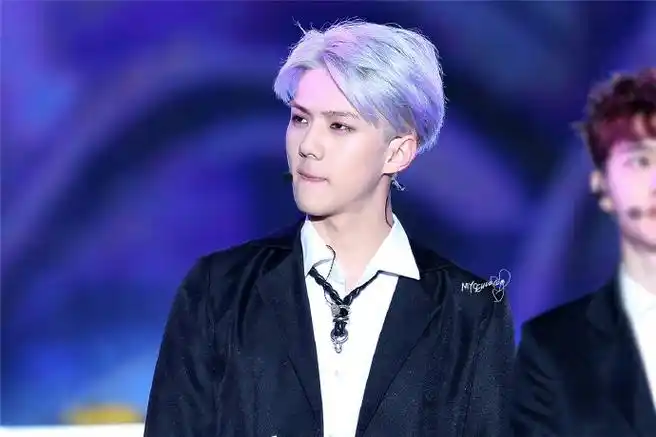 吴世勋##exo唯一官方门面吴世勋#    银发小狼    cr.  131019