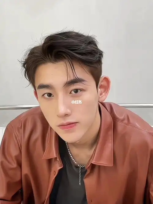 男生发型氛围感港风侧分