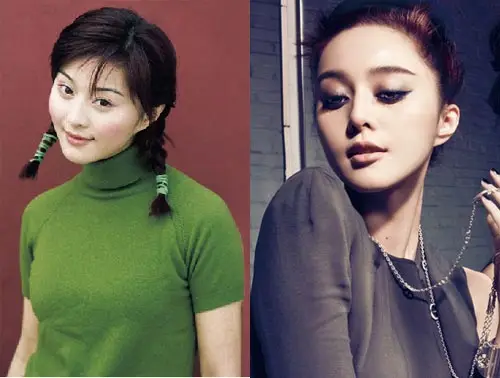 范冰冰:隆鼻,眼睑抽脂