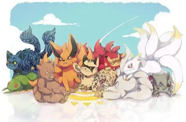 1.一尾和九尾都是尾兽,但是实力的差距却很大,尾巴数很重要.