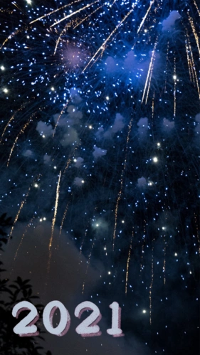2021跨年夜唯美耀眼烟花,锁屏图片,高清手机壁纸,节日-回车桌面