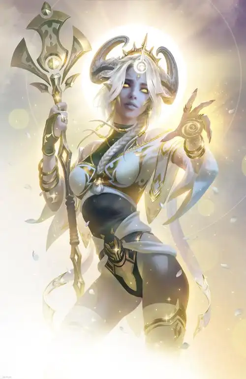 游戏魔兽世界新派插画_cg插画_绘画艺术-摩尔网cgmol