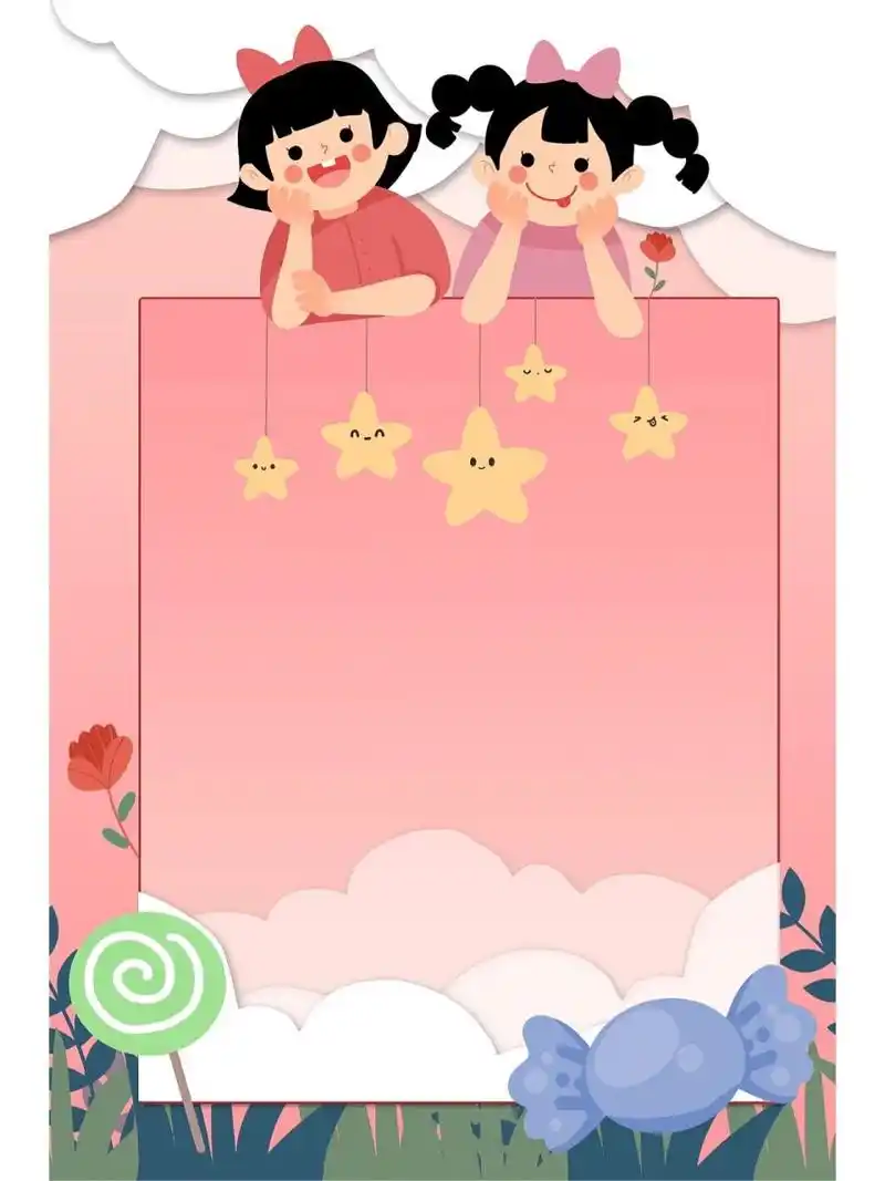 快来点赞收藏|卡通背景图 不知道怎么形容它们的好看了. 	 快来欣赏.