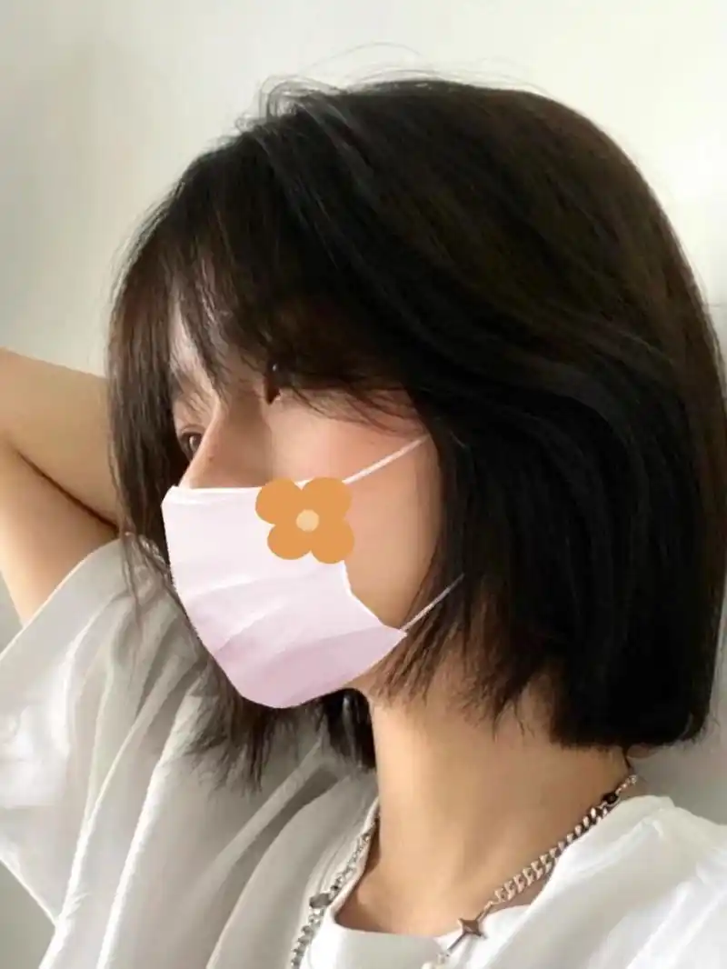 98日系短发,适合长脸圆脸的短发发型 短发搭配减龄法式刘海 修饰