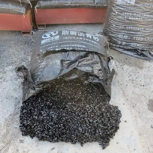 山东淄博储罐防腐沥青砂垫层70号沥青防腐沥青砂冷沥青砂厂家批发