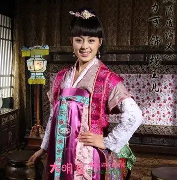 《隋唐演义》杨玉儿扮演者王力可个人资料照片