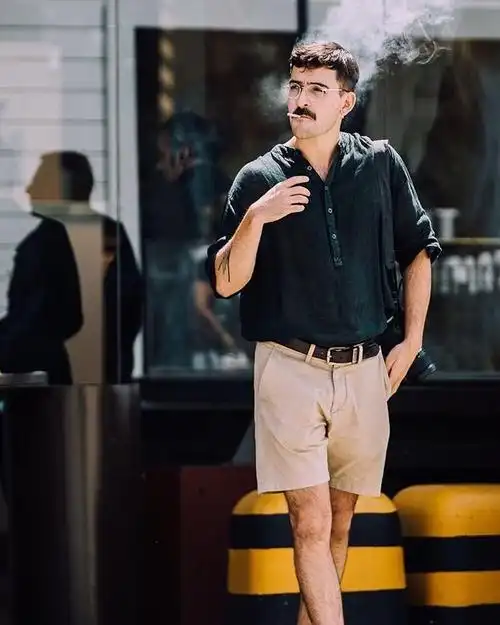 懂穿"衬衫"的男人更帅气,换季可以这样搭