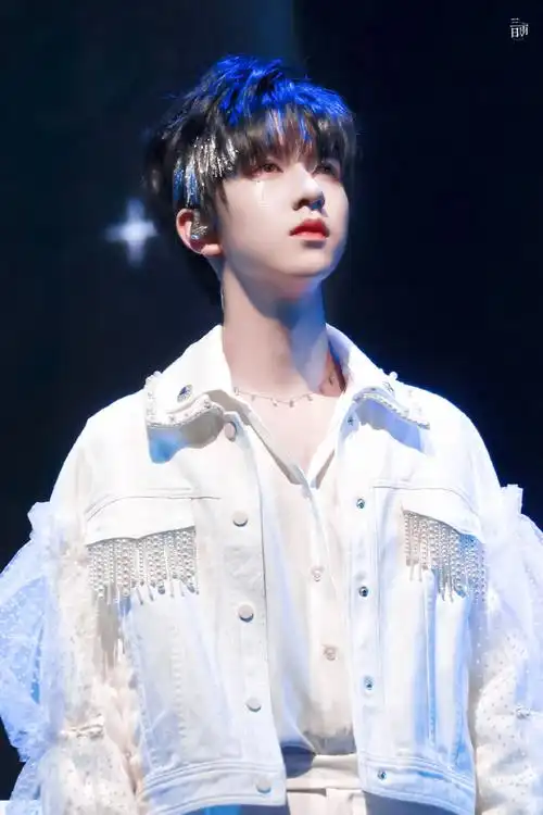 贺峻霖面纱造型