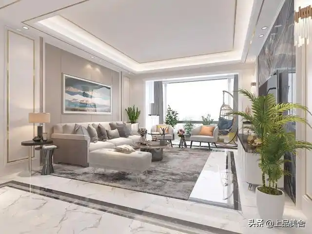 290平米现代轻奢风格轻奢装修可以很温馨也可以很大气舒适