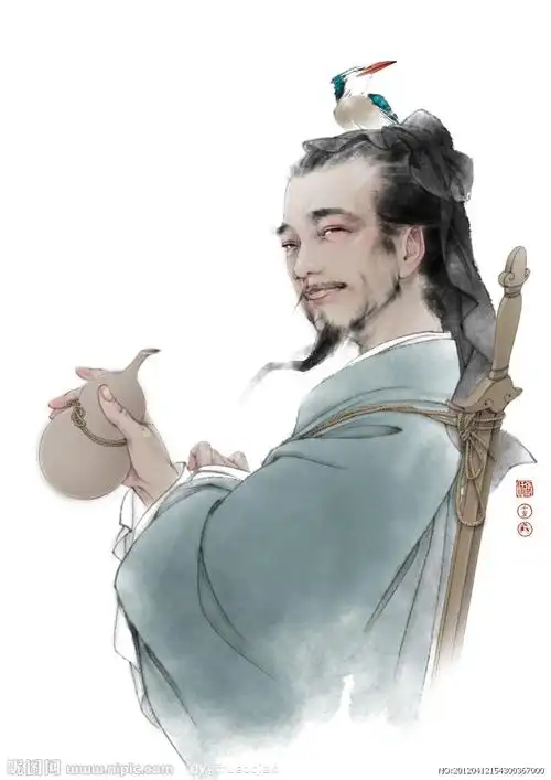 醉神仙设计图__动漫人物_动漫动画_设计图库_昵图网nipic.com