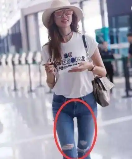 43岁林志玲因腿缝宽大被吐槽?