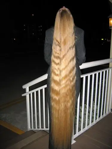 国外亮丽金色长发3