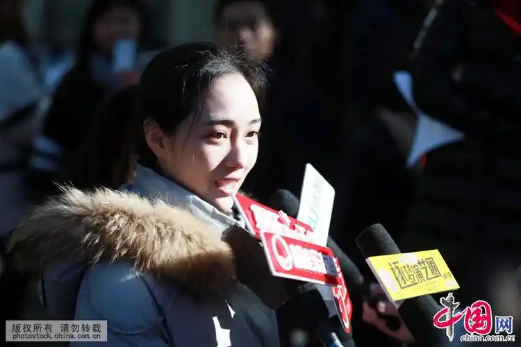 2016年2月15日,shn48成员赵嘉敏现身北影艺考.