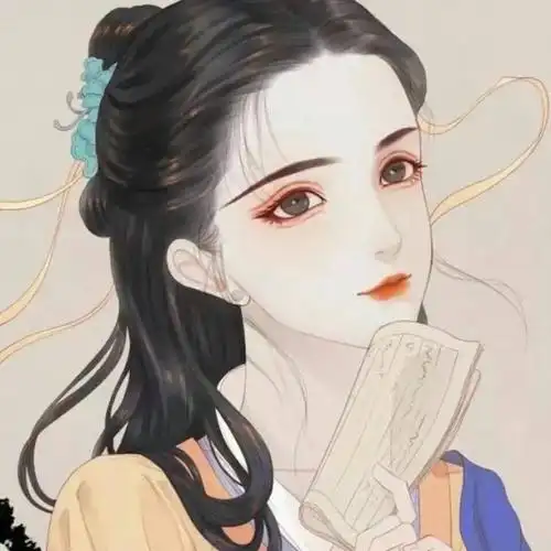 古风手绘女生头像