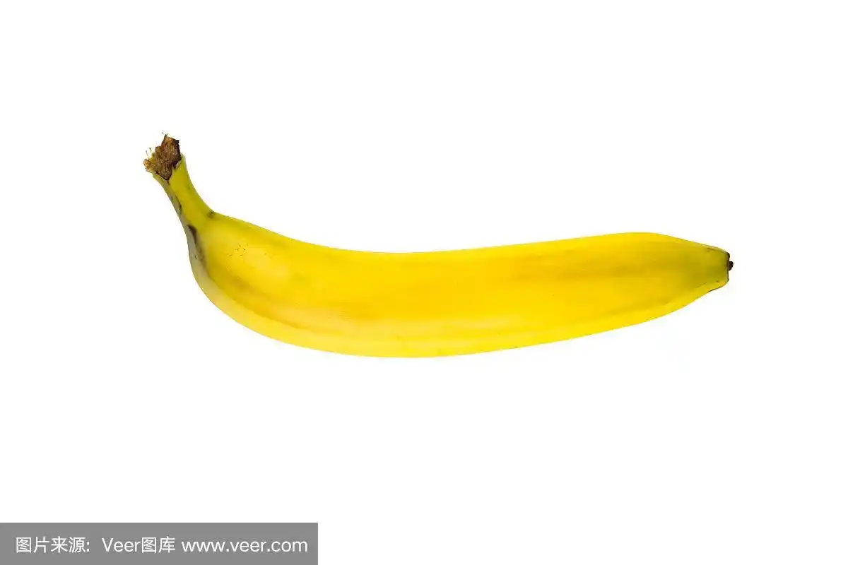 香蕉单个物体孤立出来