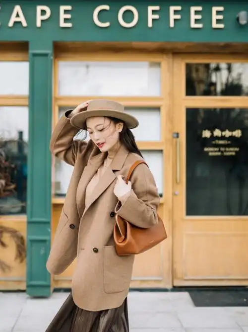 秋冬穿搭一套大地色系真的太美了