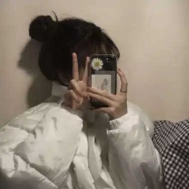 女生头像挡脸2021最新版