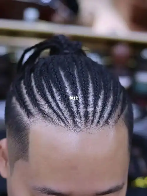 男士发型地垄沟