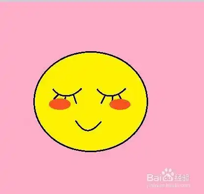 害羞表情包简笔画画法步骤